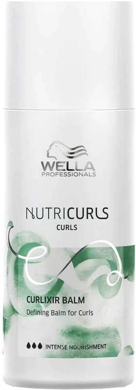Nenuskalaujamas balzamas garbanotiems plaukams Wella Nutricurls Curlixir Balm 150ml