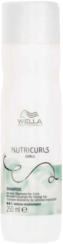 Micelinis šampūnas garbanotiems plaukams Wella Nutricurls Micellar Šampūnas 250ml