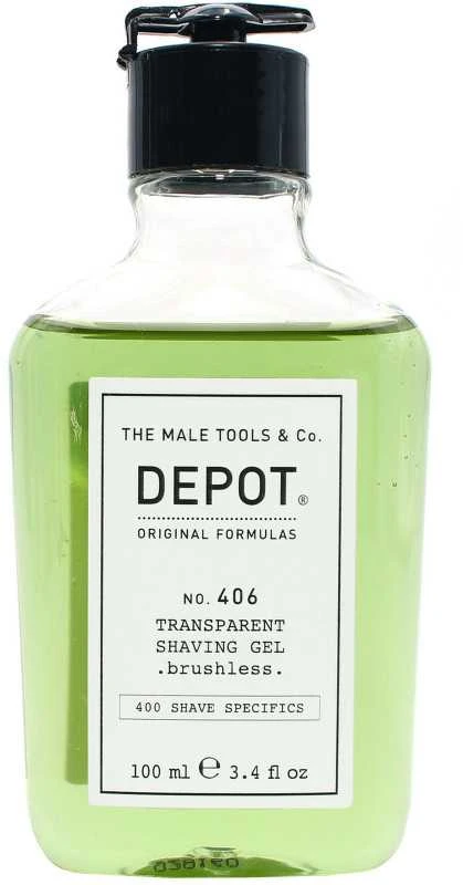 Depot No. 406 Transparent Shaving Gel, 100 ml