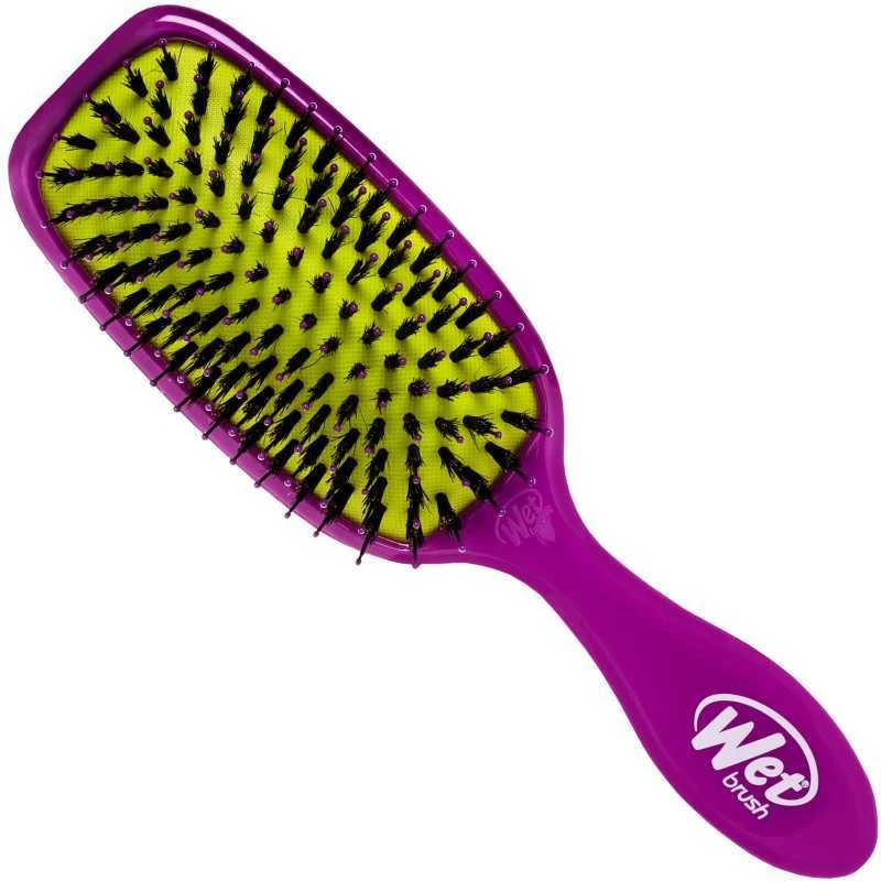 Wet Brush Wet Shine Enhancer Violetinė plaukų šepetys