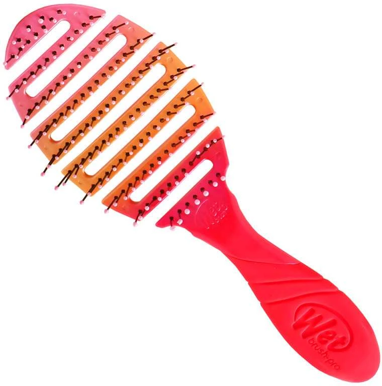 Wet Brush Wet Pro Flex sausų plaukų ombre lakas - koralų spalvos