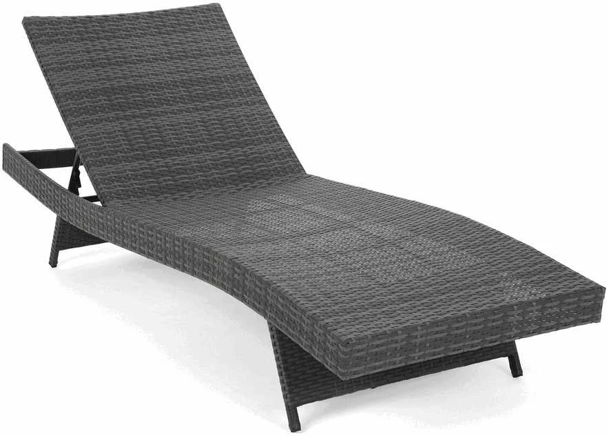 2-jų gultų ir staliuko komplektas Bora Bora, Pilkas / Pilkas Melange