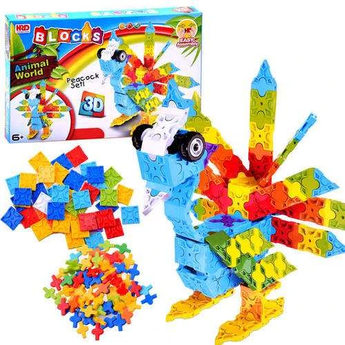 3D blokelių rinkinys, 227 el.