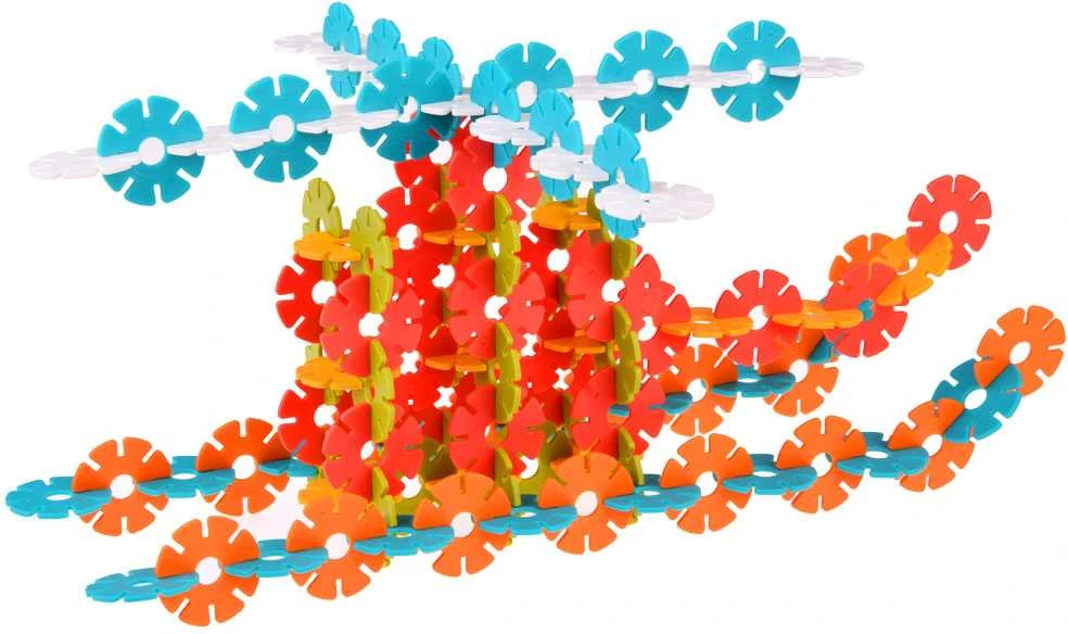 3D blokų rinkinys, 506 el., Žvaigždutės