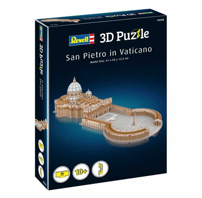 3D dėlionė St. Peter's Basilica Vatican, 68 d.