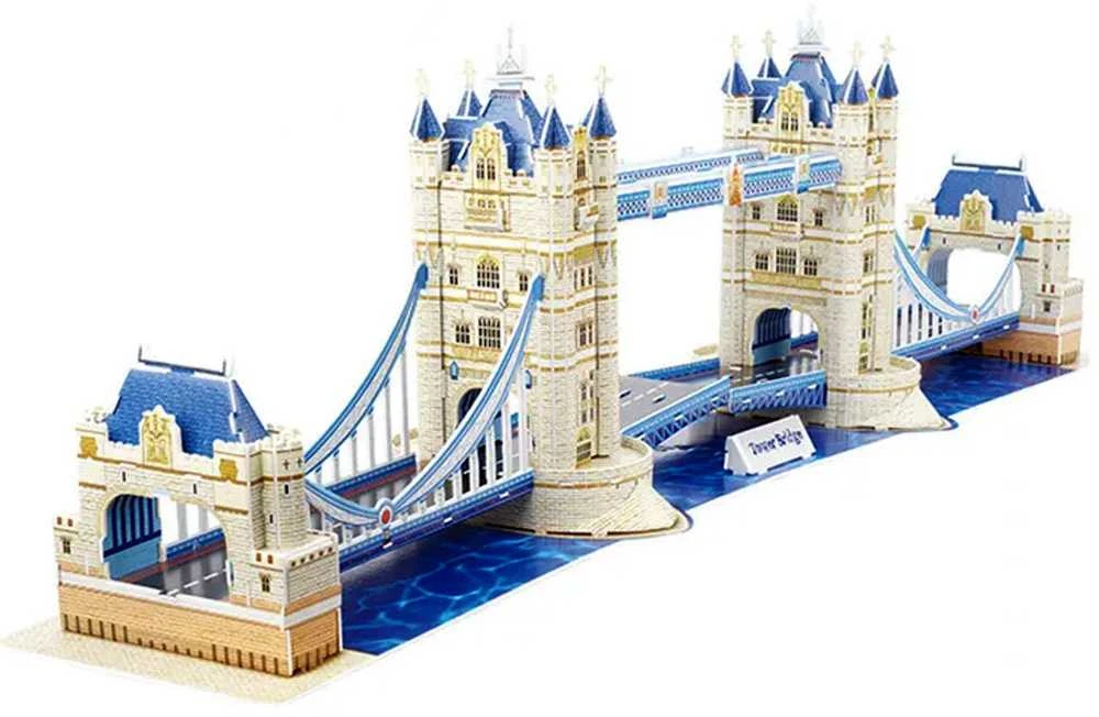 3D dėlionė Tower Bridge, 120 d.