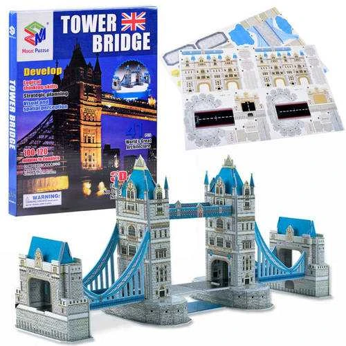 3D dėlionė Tower Bridge, 41 d.