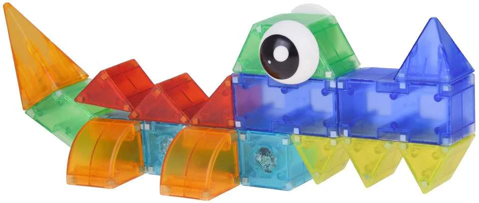 3D magnetinių kaladėlių rinkinys, 64 vnt.
