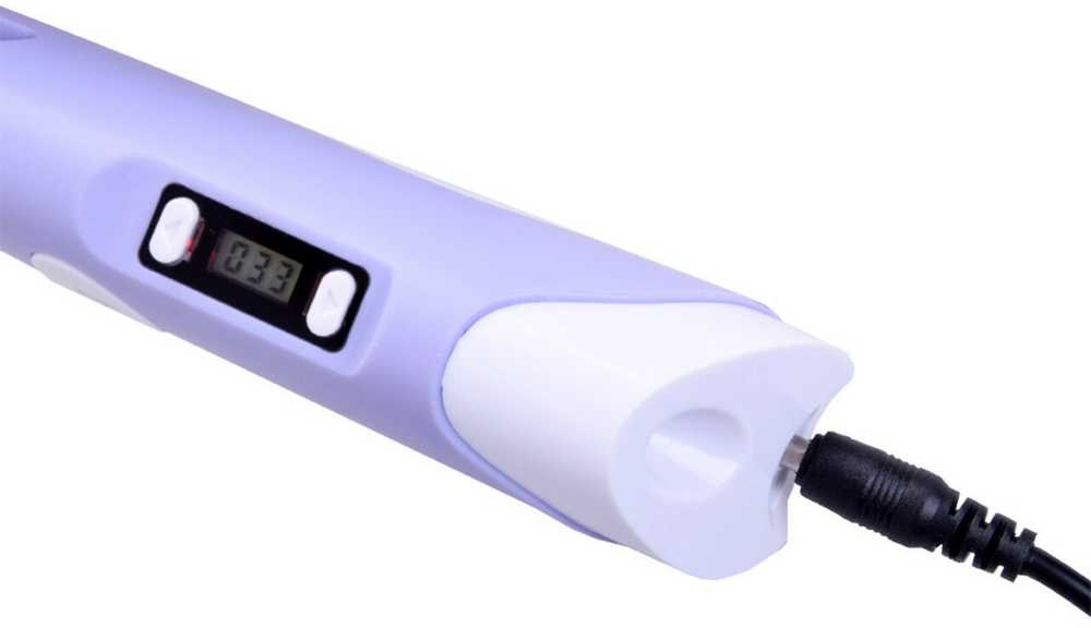 3D stebuklingas rašiklis su priedais, violetinis