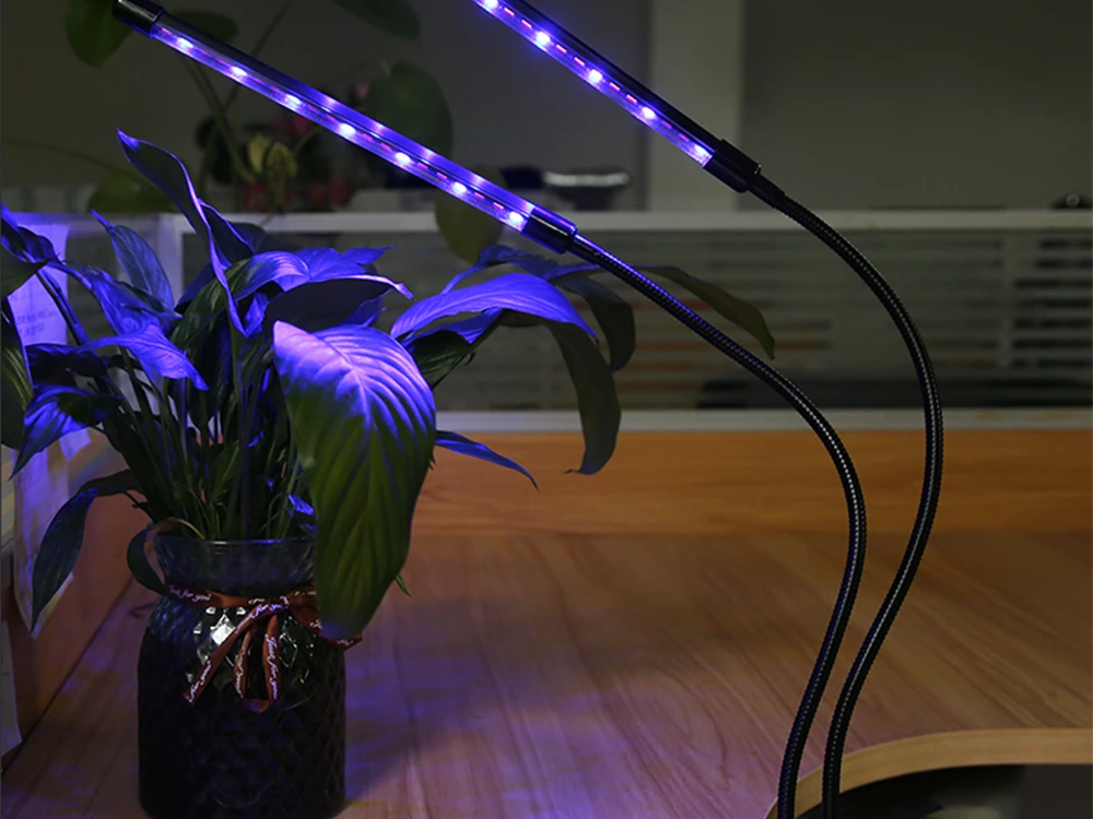 40 LED lempa augalų augimui su laikmačiu