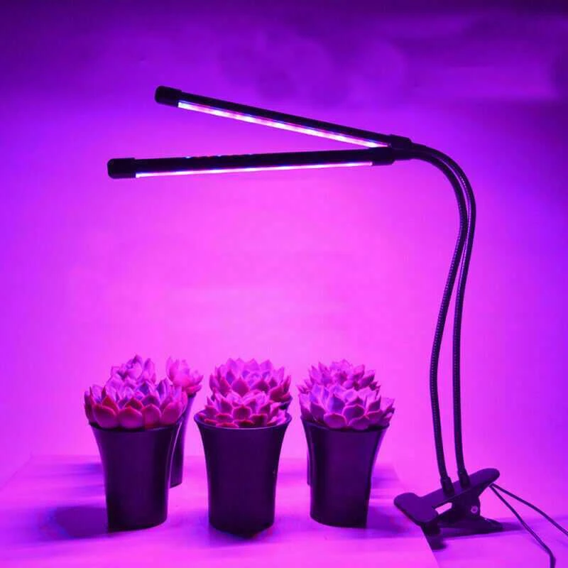 40 LED lempa augalų augimui su laikmačiu