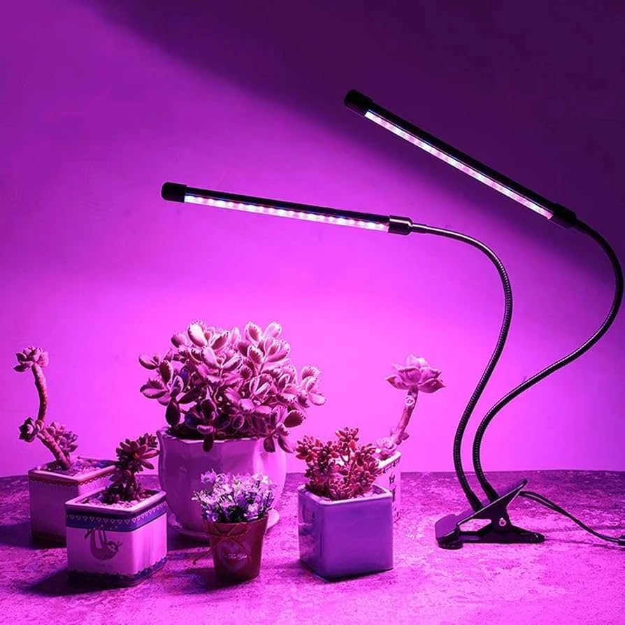 40 LED lempa augalų augimui su laikmačiu