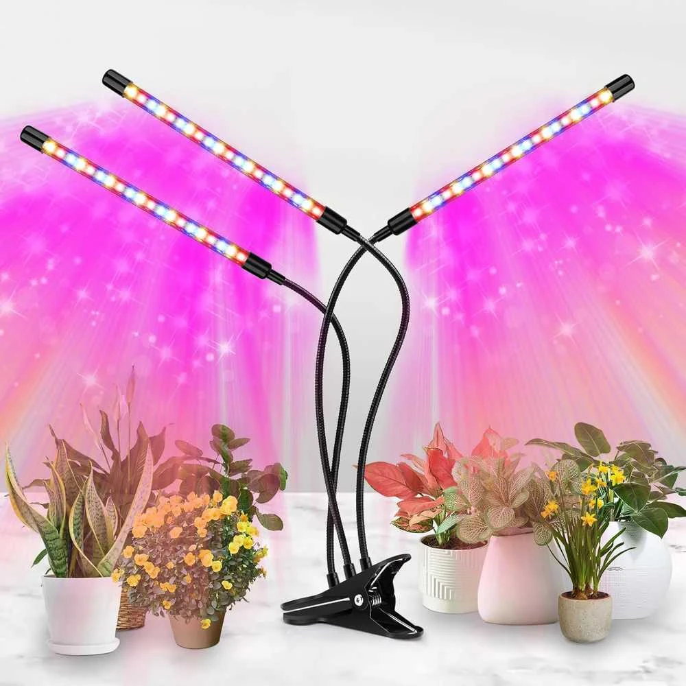 60 LED lempa augalų augimui su laikmačiu