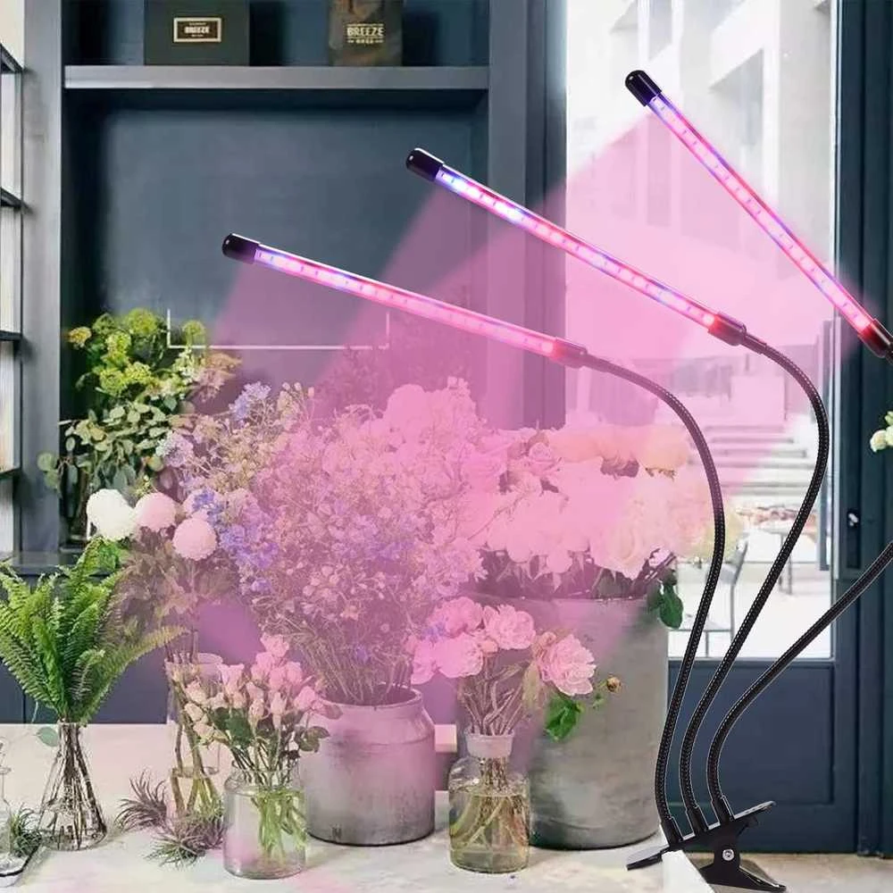 60 LED lempa augalų augimui su laikmačiu