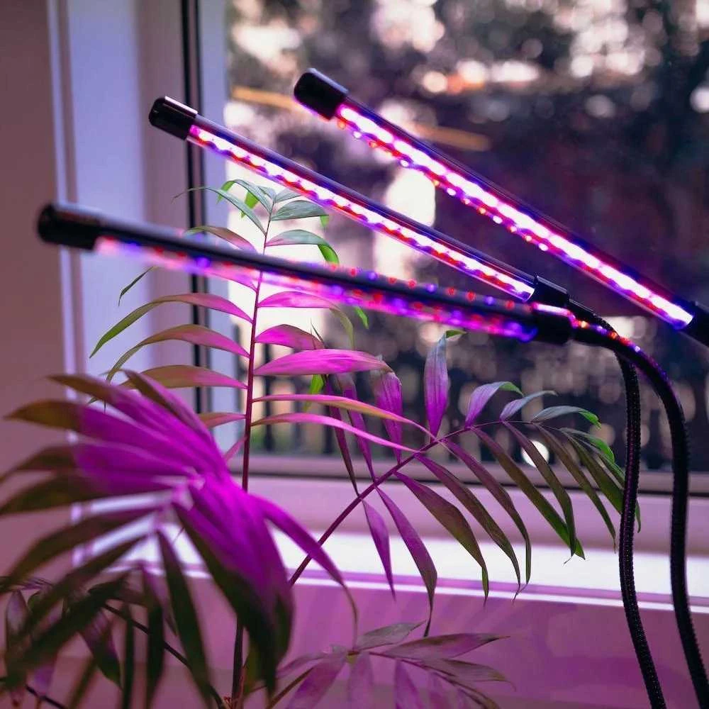 60 LED lempa augalų augimui su laikmačiu