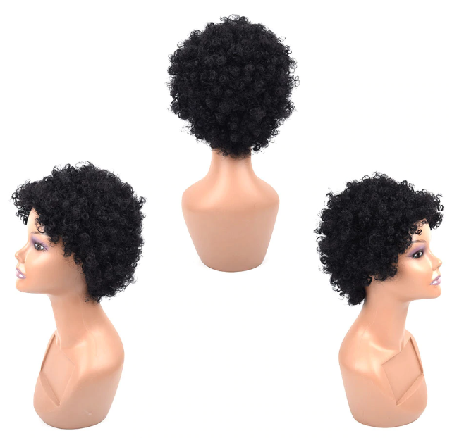 Afro plaukų perukas