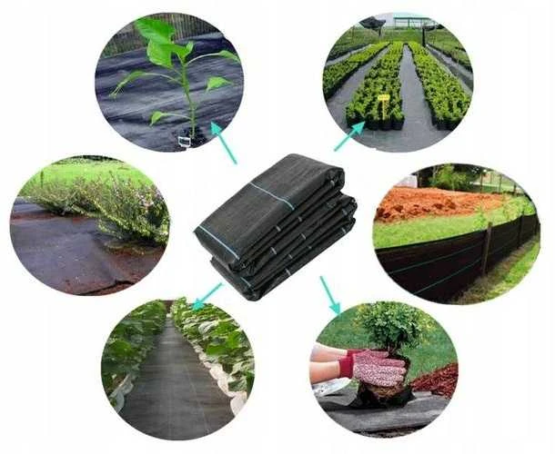 Agroplėvelė nuo piktžolių, 70 g/m², 1.1x50 m, juoda