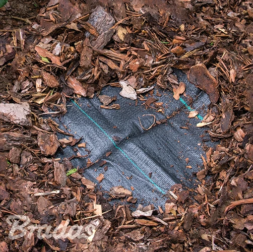 Agroplėvelė nuo piktžolių Bradas, 70 g/m², 3.2 x 5 m, juoda
