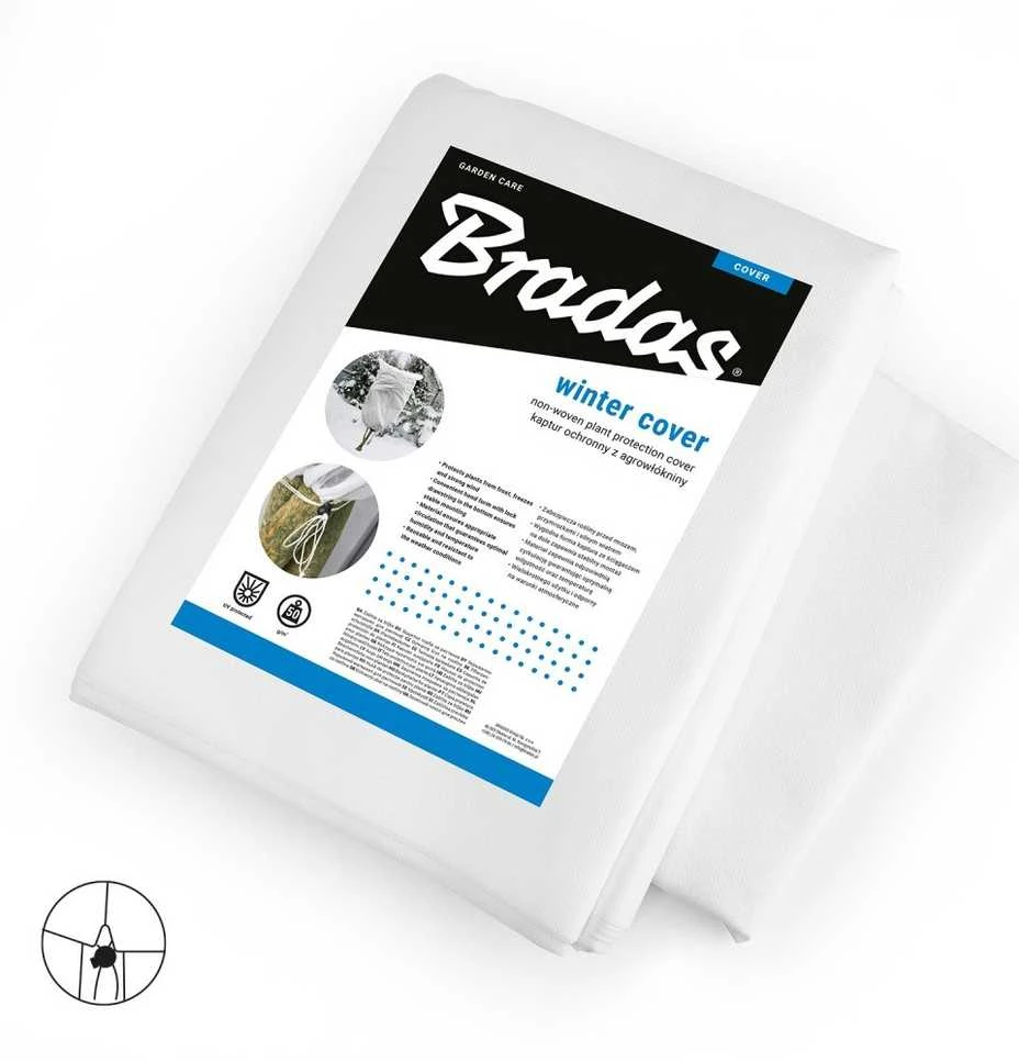 Agroplėvelė nuo šalnų Bradas Spring, 17 g/m², 1.1 x 5 m, balta