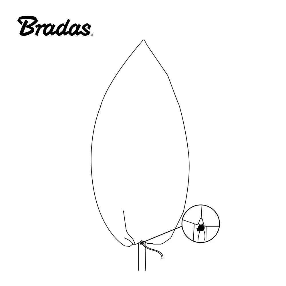 Agroplėvelė nuo šalnų Bradas Spring, 17 g/m², 1.1 x 5 m, balta