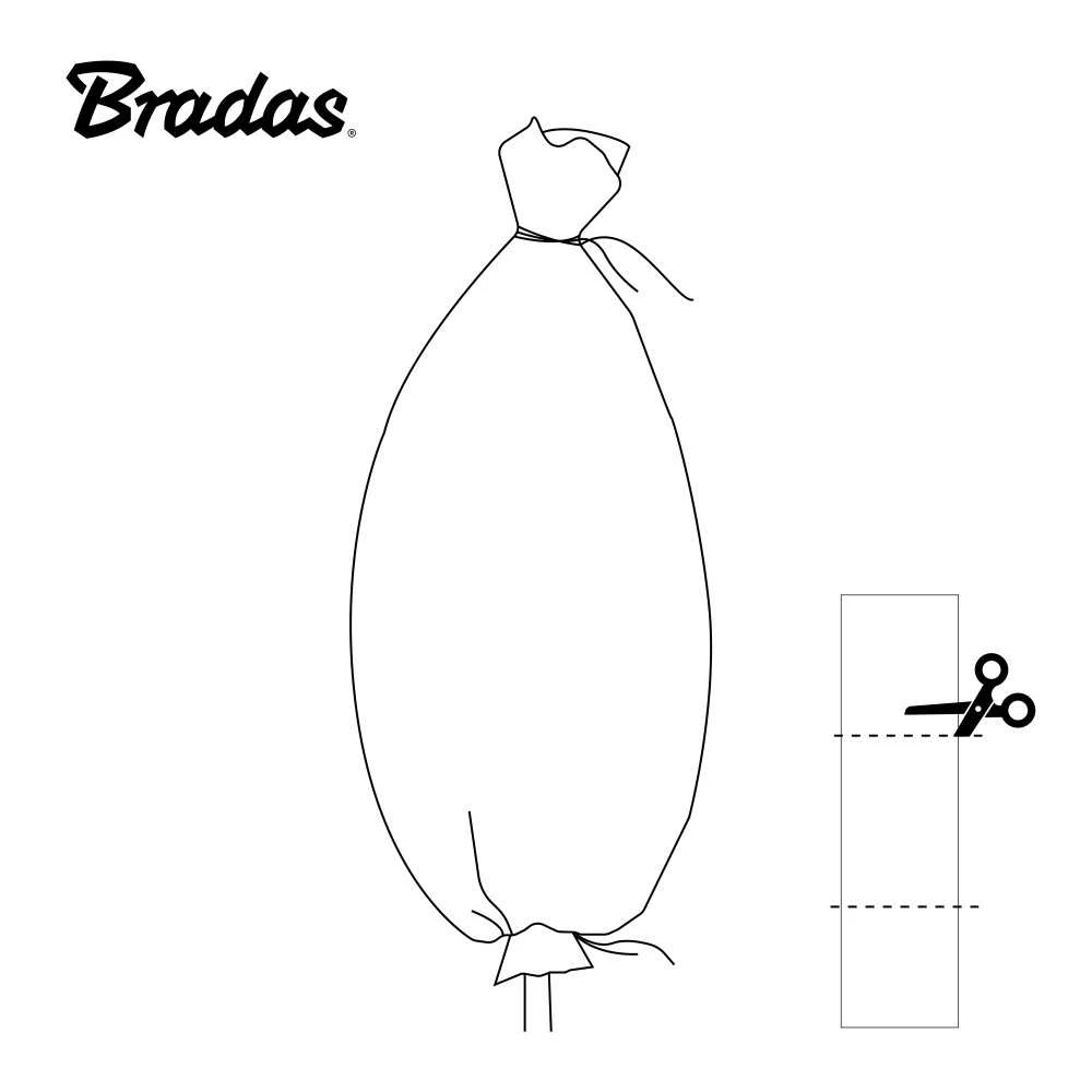 Agroplėvelė nuo šalnų Bradas Spring, 17 g/m², 1.1 x 5 m, balta