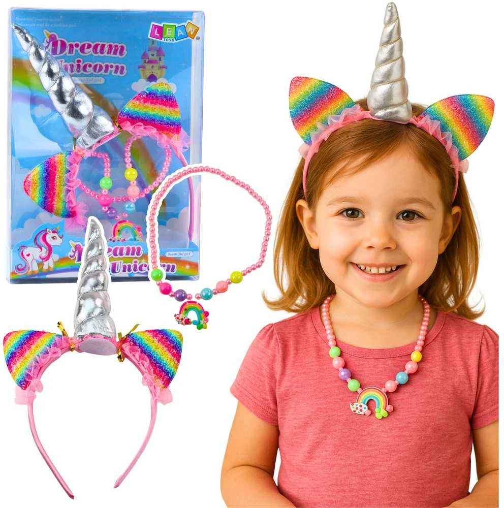 Aksesuarų rinkinys "Dream Unicorn", spalvotas