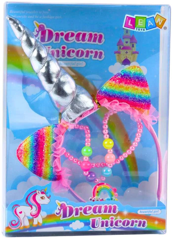 Aksesuarų rinkinys "Dream Unicorn", spalvotas