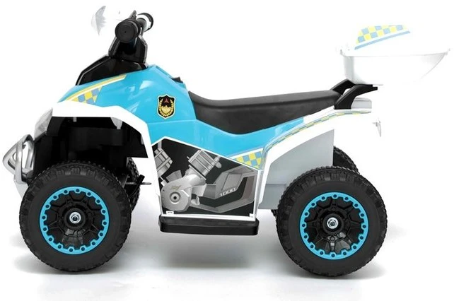 Akumuliatorinis keturratis vaikams Quad GTS1188-A Police, baltas