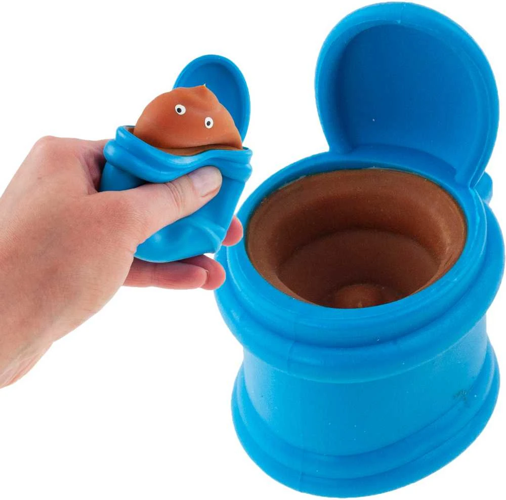 Antistresinis žaislas Squishy Tualetas, 1 vnt.