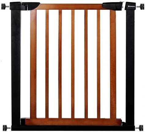 Apsauginiai varteliai SafeLockPro Wood, iki 104-110 cm, juoda/ruda
