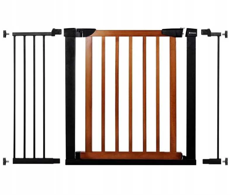 Apsauginiai varteliai SafeLockPro Wood, iki 110-117 cm, juoda/ruda