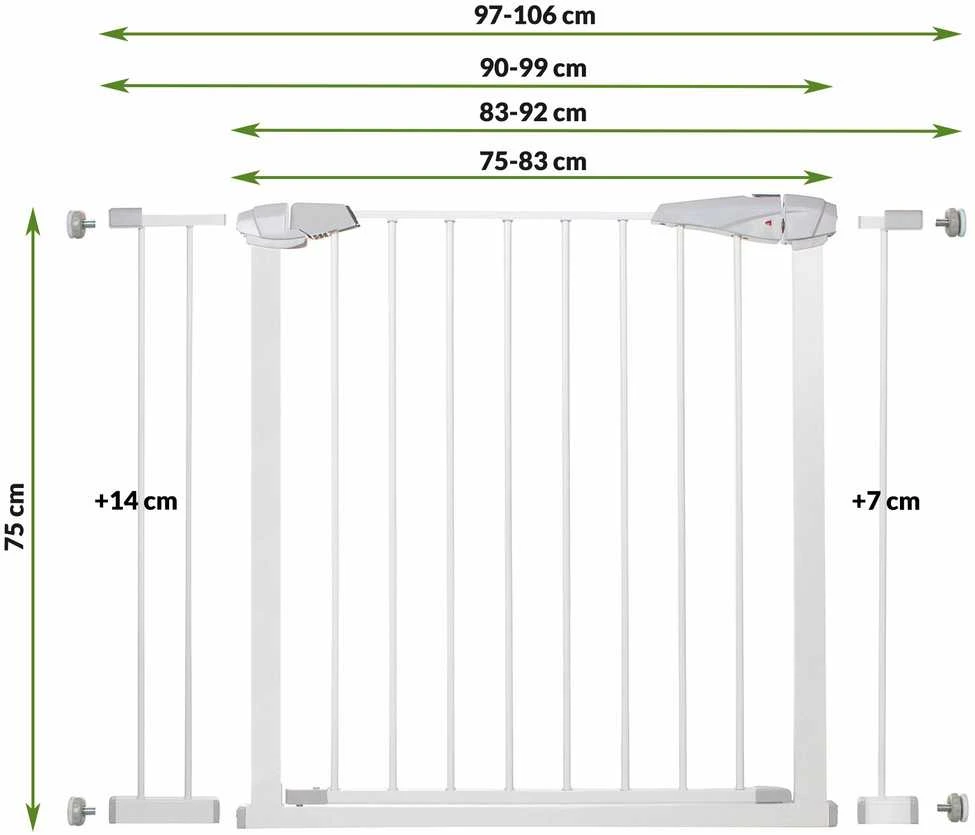 Apsauginis barjeras Springos SG0001BC 97-106 CM