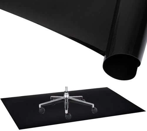 Apsauginis paviršių kilimėlis, 0.5 mm, 140x100 cm, juodas