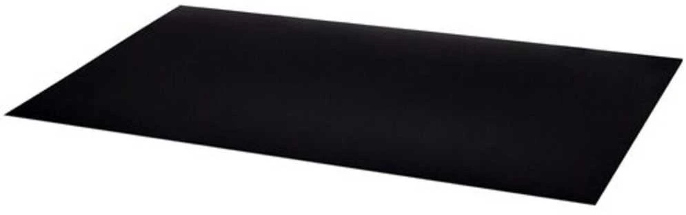 Apsauginis paviršių kilimėlis, 0.5 mm, 140x100 cm, juodas