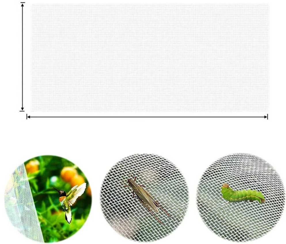 Apsauginis tinklelis nuo vabzdžių augalams, 3x10 m, 60mesh