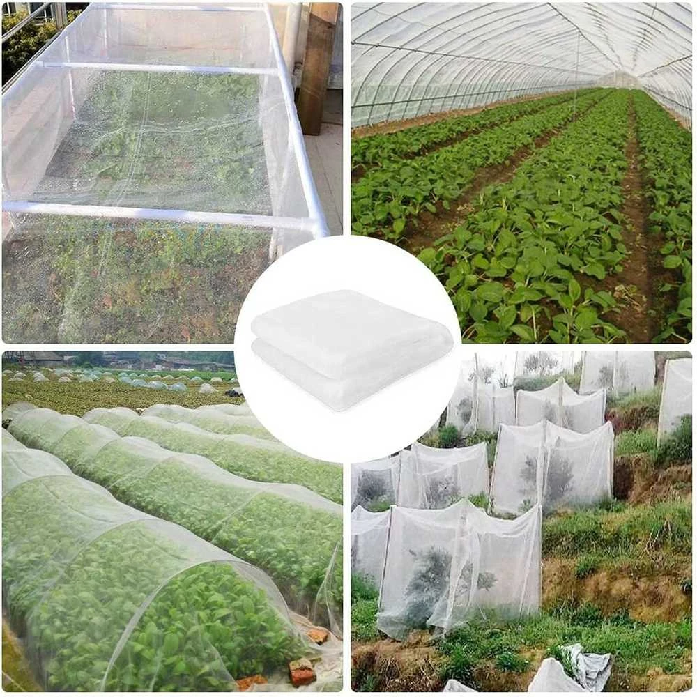 Apsauginis tinklelis nuo vabzdžių augalams, 3x10 m, 60mesh