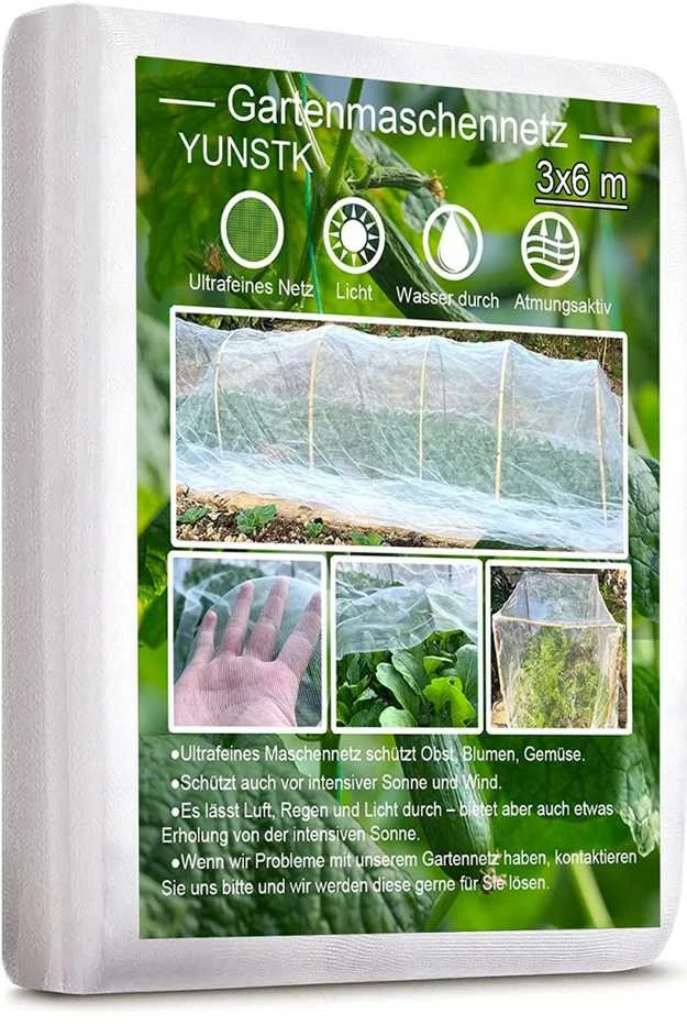 Apsauginis tinklelis nuo vabzdžių augalams, 3x6 m, 80mesh