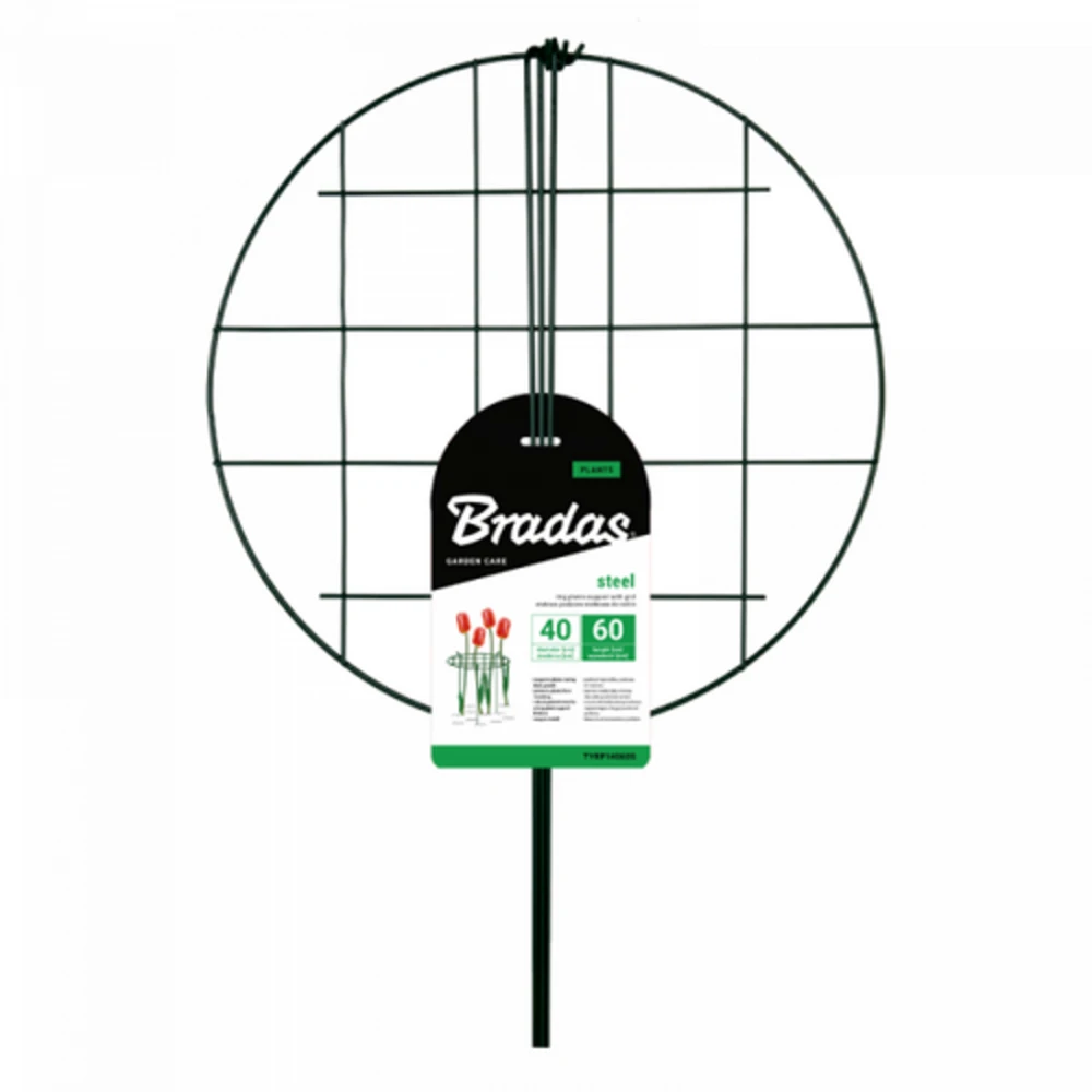 Apvali augalų atrama su tinkleliu Bradas, 40 cm / 60 cm