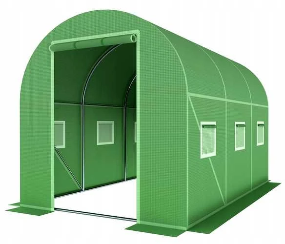Arkinis šiltnamis su orlaidėmis 2.5x4 (10m2), žalias