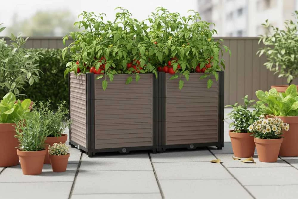 Augalų dėžė GROW BOX PLUS M, 82x41x45 cm