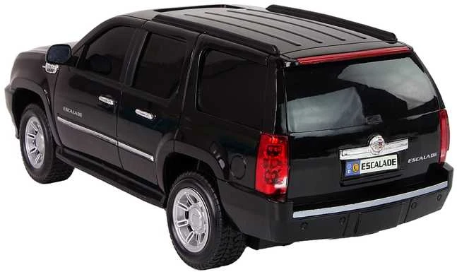 Automobilio Cadillac Escalade su nuotolinio valdymo pultu, juodas
