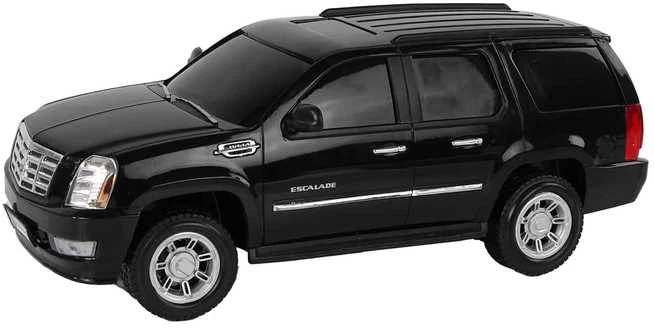 Automobilio Cadillac Escalade su nuotolinio valdymo pultu, juodas