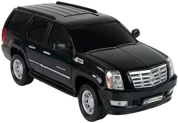 Automobilio Cadillac Escalade su nuotolinio valdymo pultu, juodas