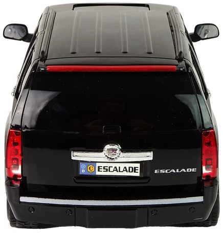 Automobilio Cadillac Escalade su nuotolinio valdymo pultu, juodas