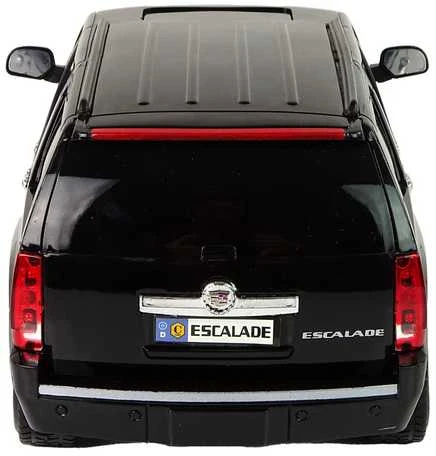 Automobilio Cadillac Escalade su nuotolinio valdymo pultu, juodas