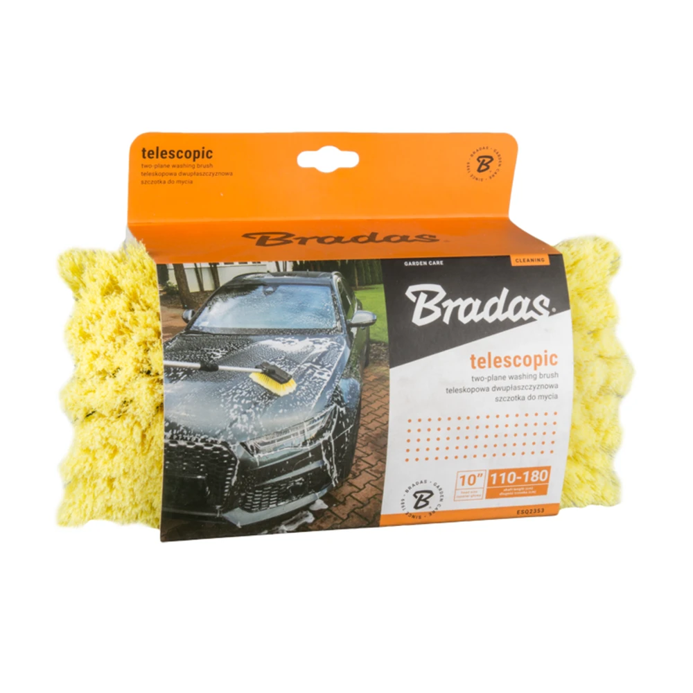 Automobilio plovimo šepetys be koto Bradas, 25 cm, 2 pl.