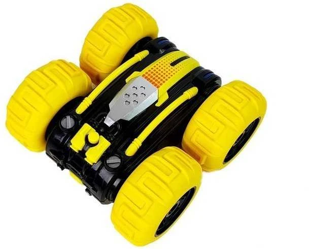 Automobilis-amfibija su nuotolinio valdymo pultu 1:24, geltonas