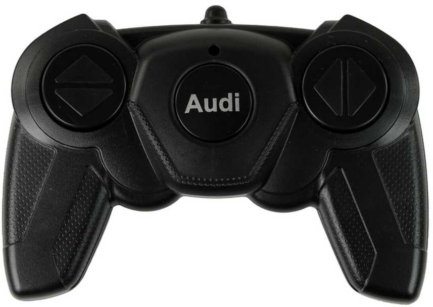Automobilis Audi R8 su nuotolinio valdymo pultu, baltas