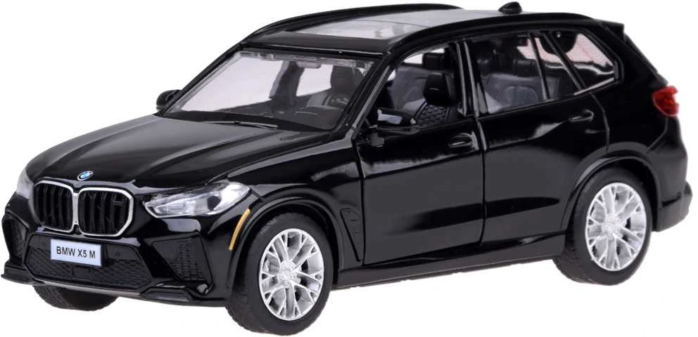 Automobilis BMW X5M su garso ir šviesos efektais, juodas