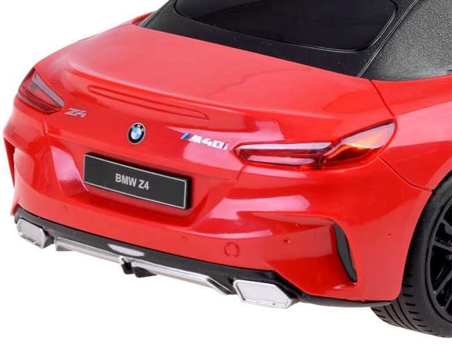 Automobilis BMW Z4 su nuotolinio valdymo pultu, raudonas